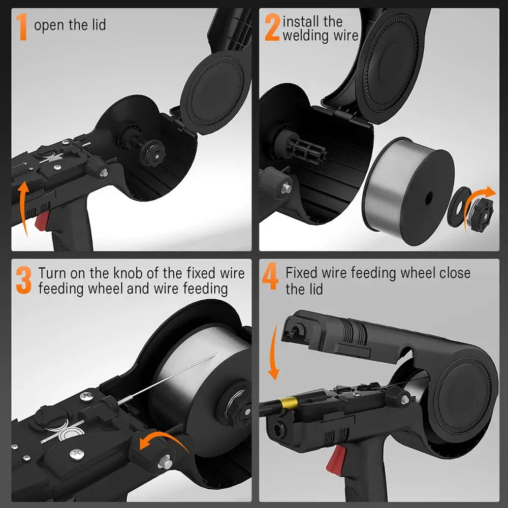 AIM145 and HIM200 Compatible MIG Spool Gun — product view 5