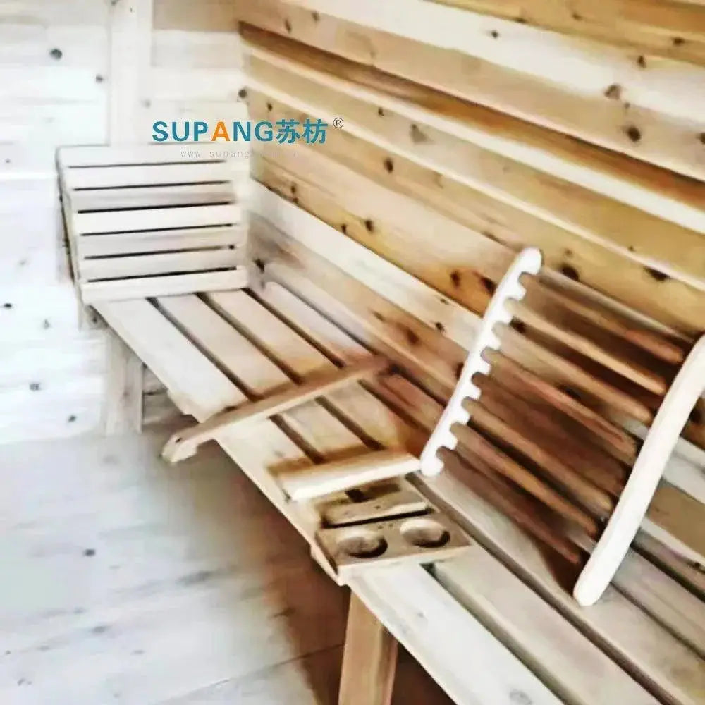 Luxurious Hemlock Indoor Steam Sauna Premium Edition