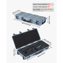 Hard Rifle Case Lockable Foam Insert