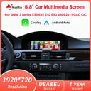 8.8 Inch Wireless CarPlay Screen for BMW 3 Series E90 E91 E92 E93 Upgrade Drive