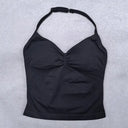 Women Yoga Set Backless Halter High Waist Seamless