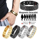 Zinc Alloy Magnetic Detox Bracelet for Men Lymph Drainage