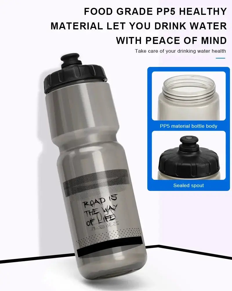 RIDERACE 710ML Portable Squeeze Water Bottle for Sports