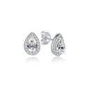 Sterling Silver Earrings Infinity Love