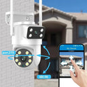 Smart Outdoor Security Camera with AI Tracking Pro