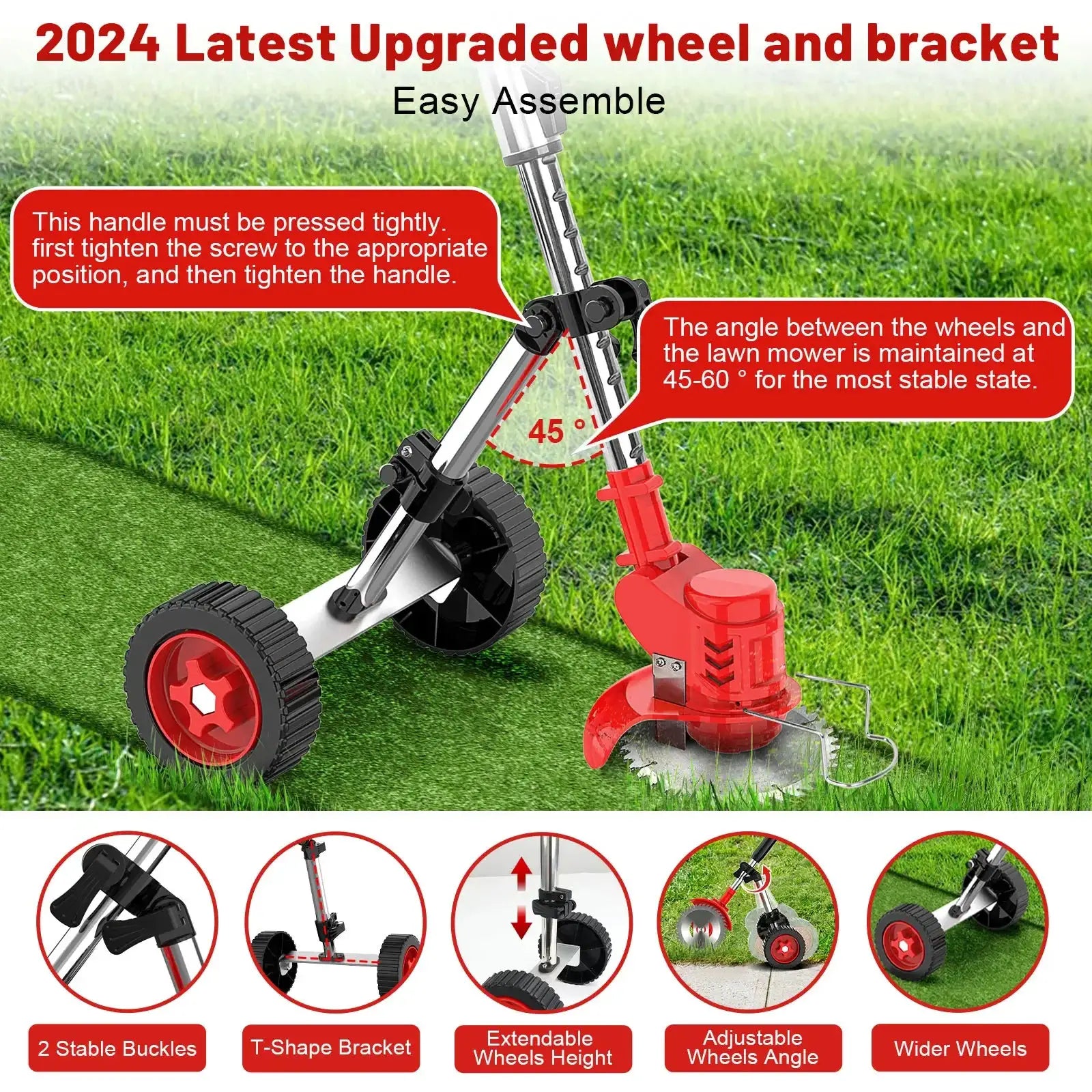 24V Cordless Grass String Trimmer 21000RPM For Makita