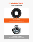Piece Drive Impact Socket Set Kit