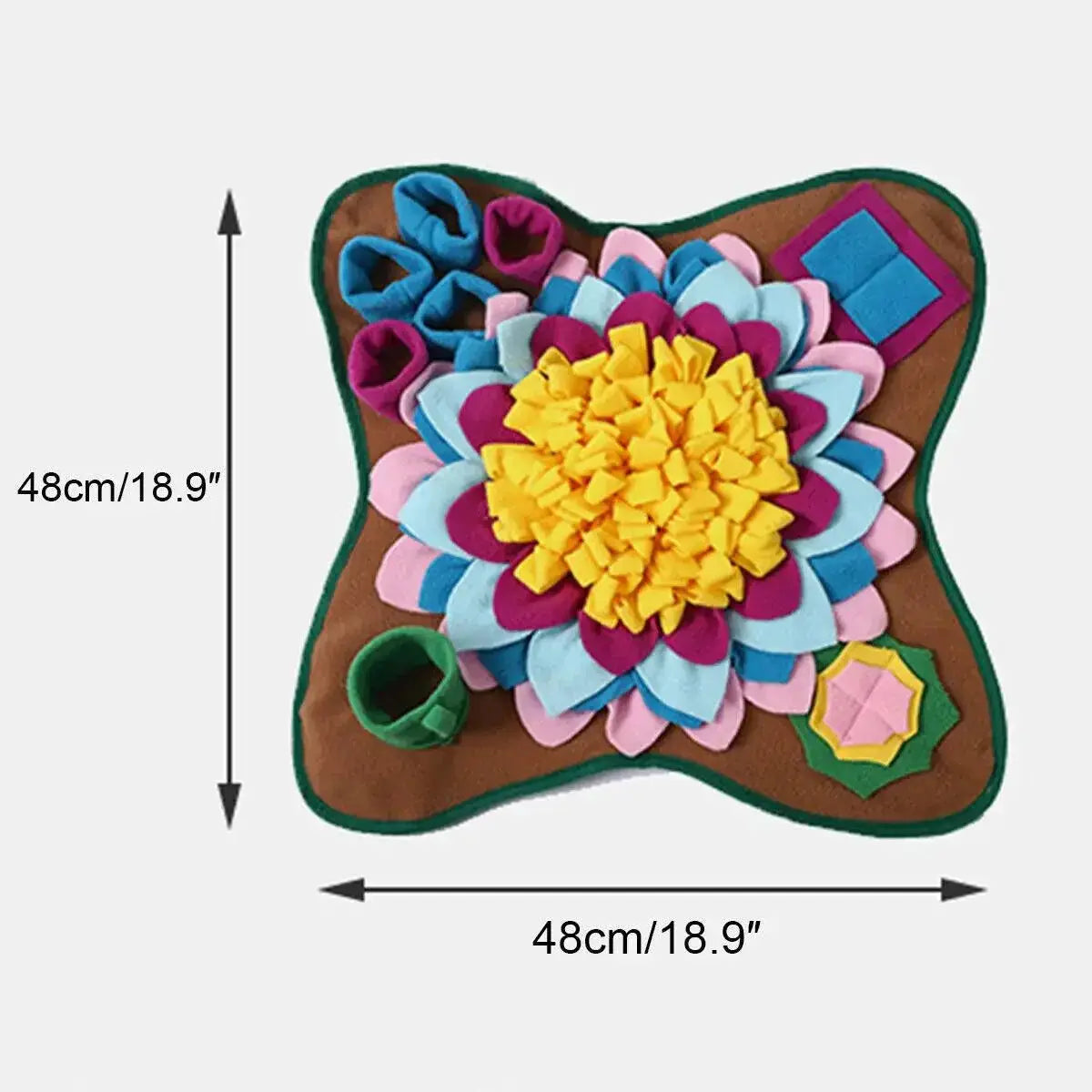 Interactive Pet Snuffle Mat For Slow Feeding Stress Relief