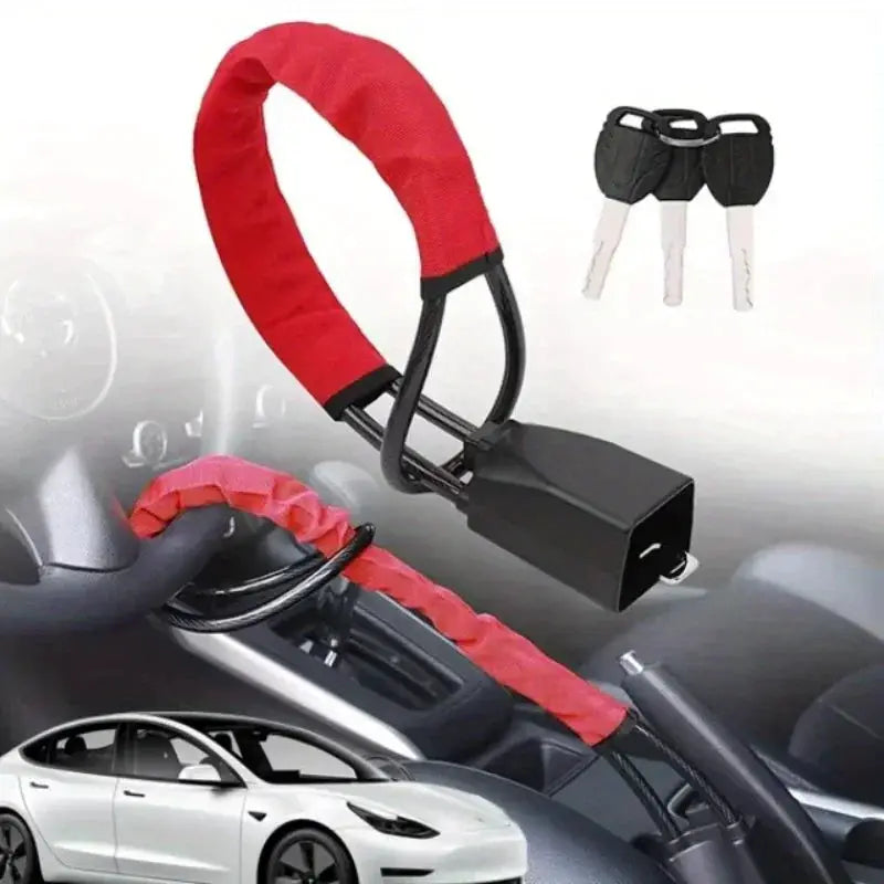Secure Car Steering Wheel Lock for Theft — product view 8
