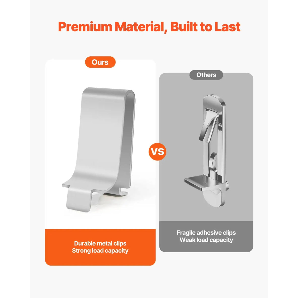 Set of Adjustable Steel Shelf Clips — product image 5