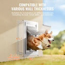 Weatherproof Metal Pet Door With Lock