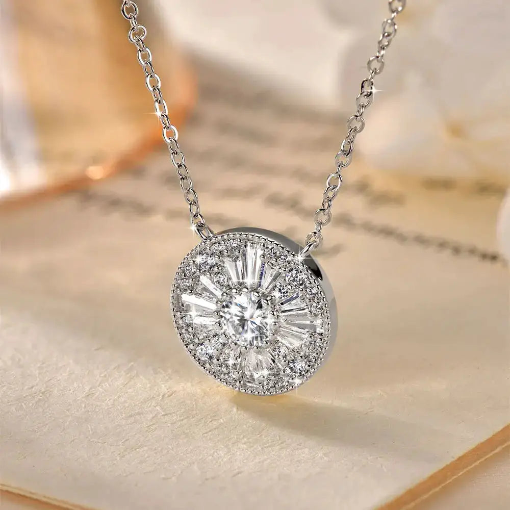 Premium Gold Filled Moissanite Necklace — product image 4