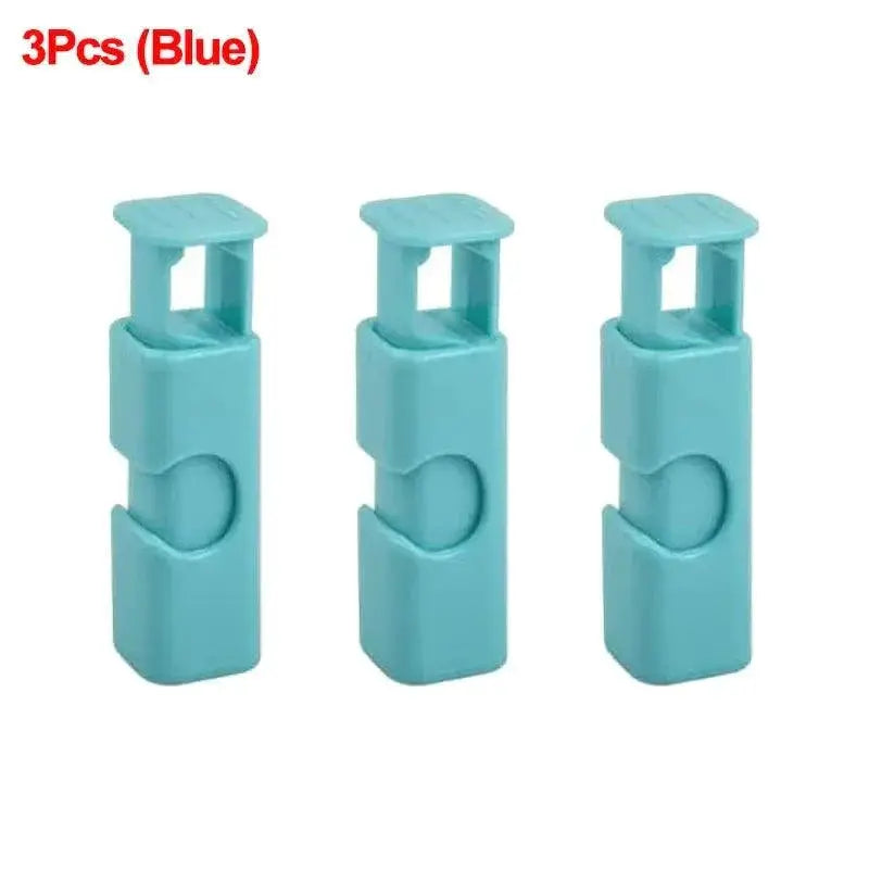 Keeps Foods Fresh Kitchen Clips for Bags — 8Pcs (Blue)