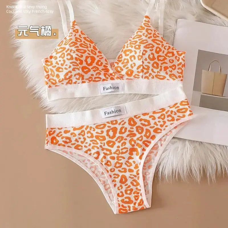 Leopard Print Bra Set Chic Comfy Lingerie Upgrade Now