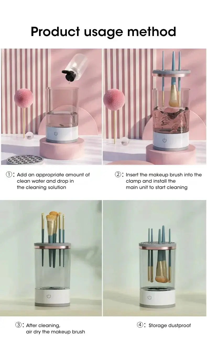 Fast USB Makeup Brush Cleaner for Travel — product view 20