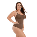 Seamless Thong Bodysuit for Women Slimming Shapewear