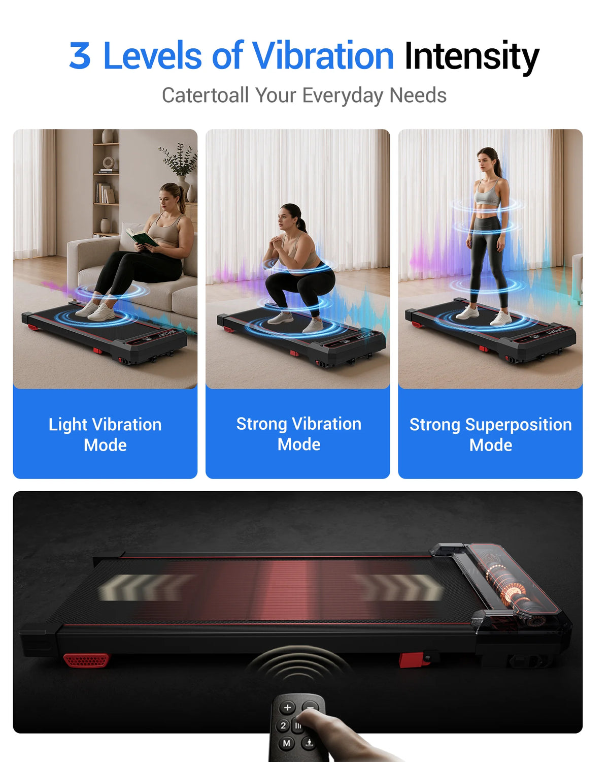 ROBORE U19 Walking Vibration Treadmill