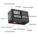 BIKEVEE 1pc Rechargeable Portable Electric Mini Bike Air Pump Tire Inflator with Digital Gauge Fast Inflation Auto Shut-Off Presta & Schrader Valve Electric Cycling Equipment  for Car Motorcycle Bicycle Tyre Balls Inflatable