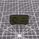 Tactical Blood Type Patch Custom Military Embroidery Gear