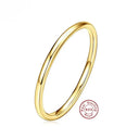 Sterling Silver Silver Plated Gold Ring for Women