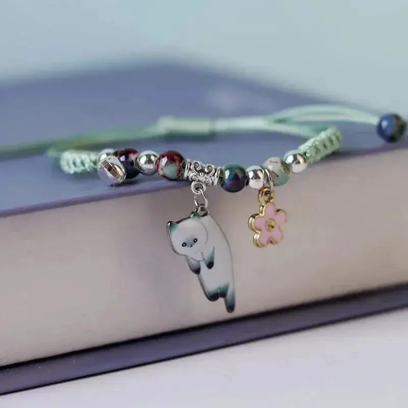 Korean Cartoon Animal Charm Bracelet Trendy Jewelry Gift