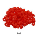 Birds Feet Ring Plastic Clip Rings for Avian Comfort 100pcs