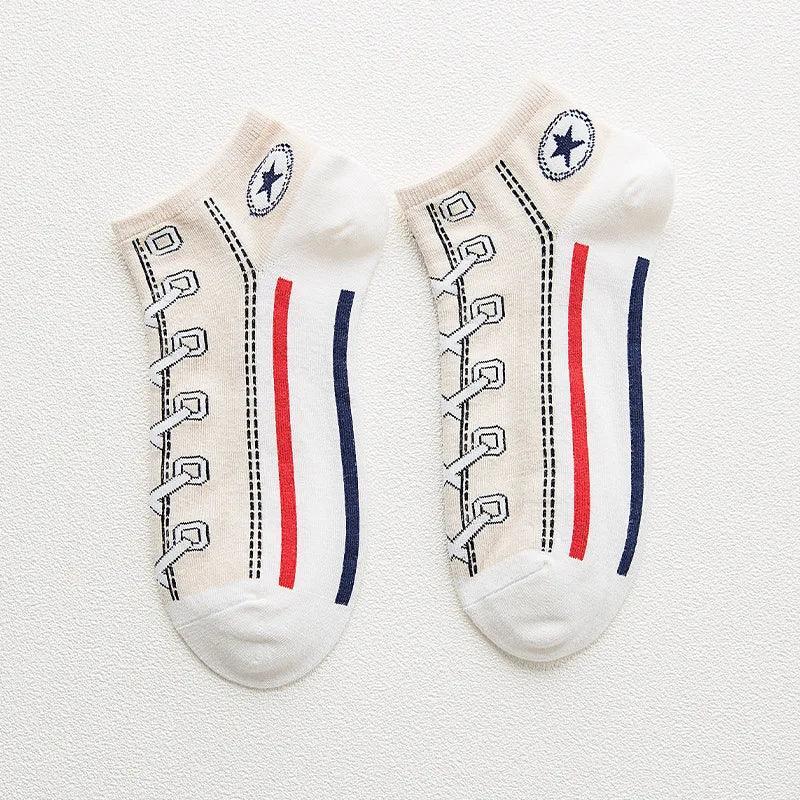 Colorful Harajuku Socks for Lovers — product view 10