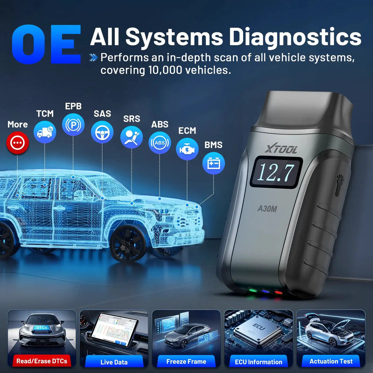 XTOOL Anyscan Scanner Bluetooth Diagnostic Tools Automotive — product view 4