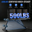 Weight Bench Foldable Dumbbell Bench Multifunctional Home Gym