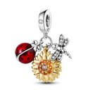 Red Color Series Charm Beads