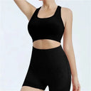 Women Yoga Set Breathable Quick Dry Sports Bra