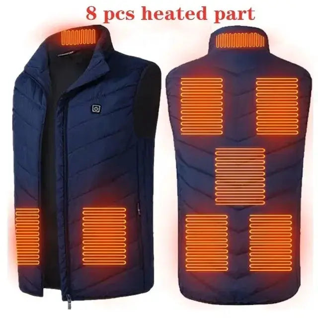 Heated Vest for Men Women Winter Warmth — product view 12