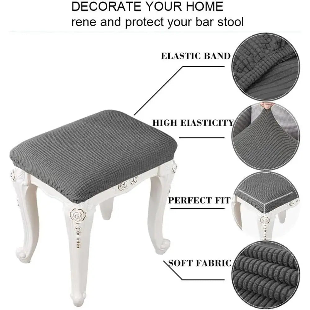 Elastic Stretch Stool Chair Covers