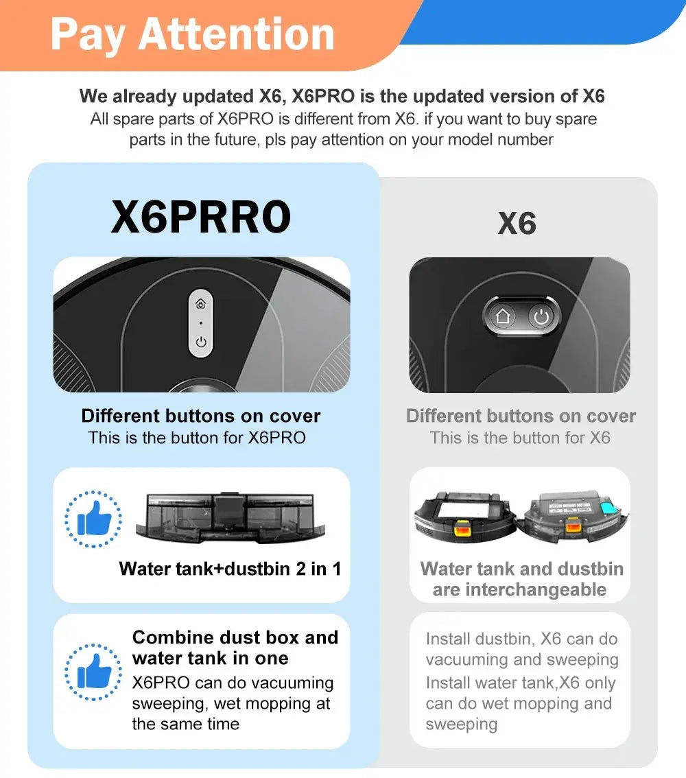 ABIR X6PRO Robot Vacuum Cleaner With 6000PA Suction - OurLum.com