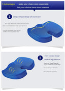 Ergonomic Memory Foam Gel Seat Cushion