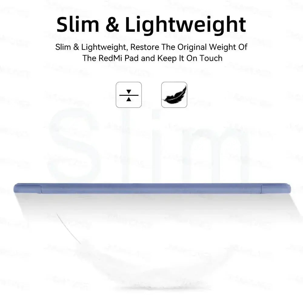 Redmi Pad Case With Tri Fold Stand And Drop Protection