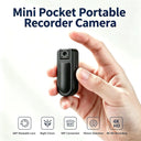 Ultra HD Mini Body Camera, Portable Wearable Video Recorder