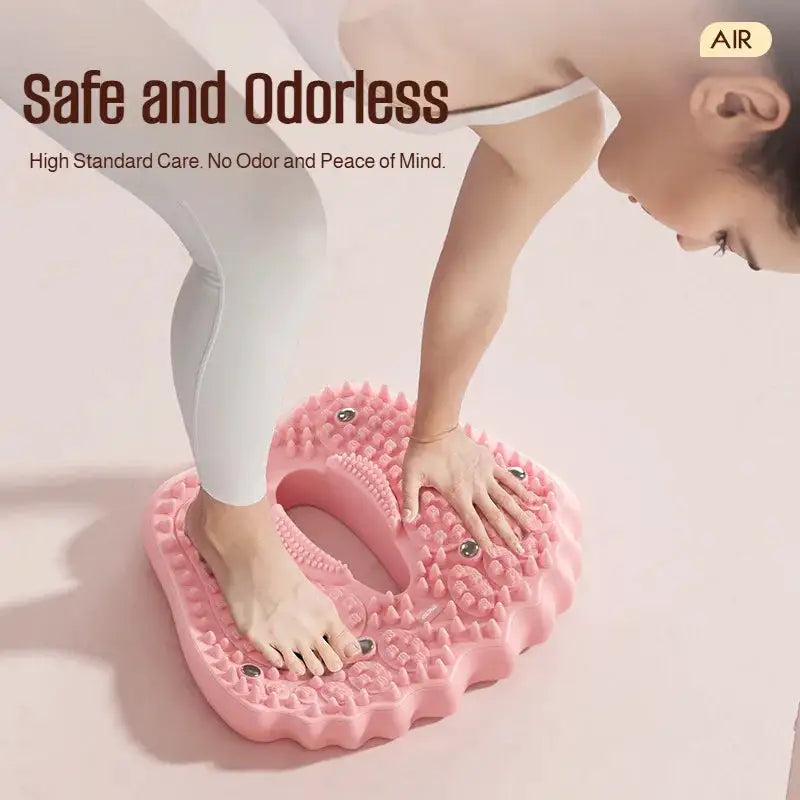 Multi-Function Magnetic Stone Foot Mat, New Non-Slip Inflatable Foot Stepper, Acupoint Massage Mat, Ideal for Home Foot Care Use