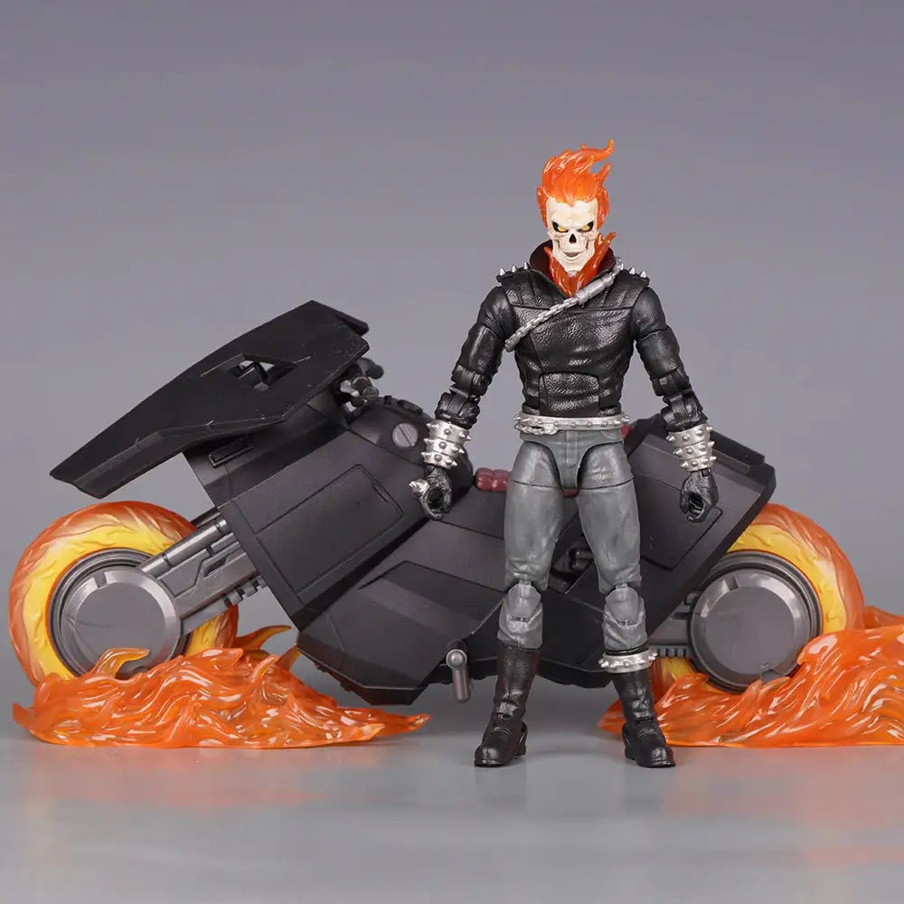 Legends 85th Anniversary Ghost Rider 6" Anime Figurine Action Figure Exclusive Gk Collection Model Statue Customized Toys