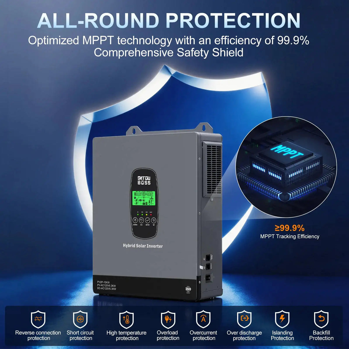 24V Hybrid Solar Power Inverter 3300W