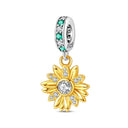 Charm Beads Sterling Silver Golden