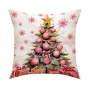Cozy Linen Pillow Cover for Winter Decor