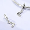 A-z Alphabet Charm Bead Sterling