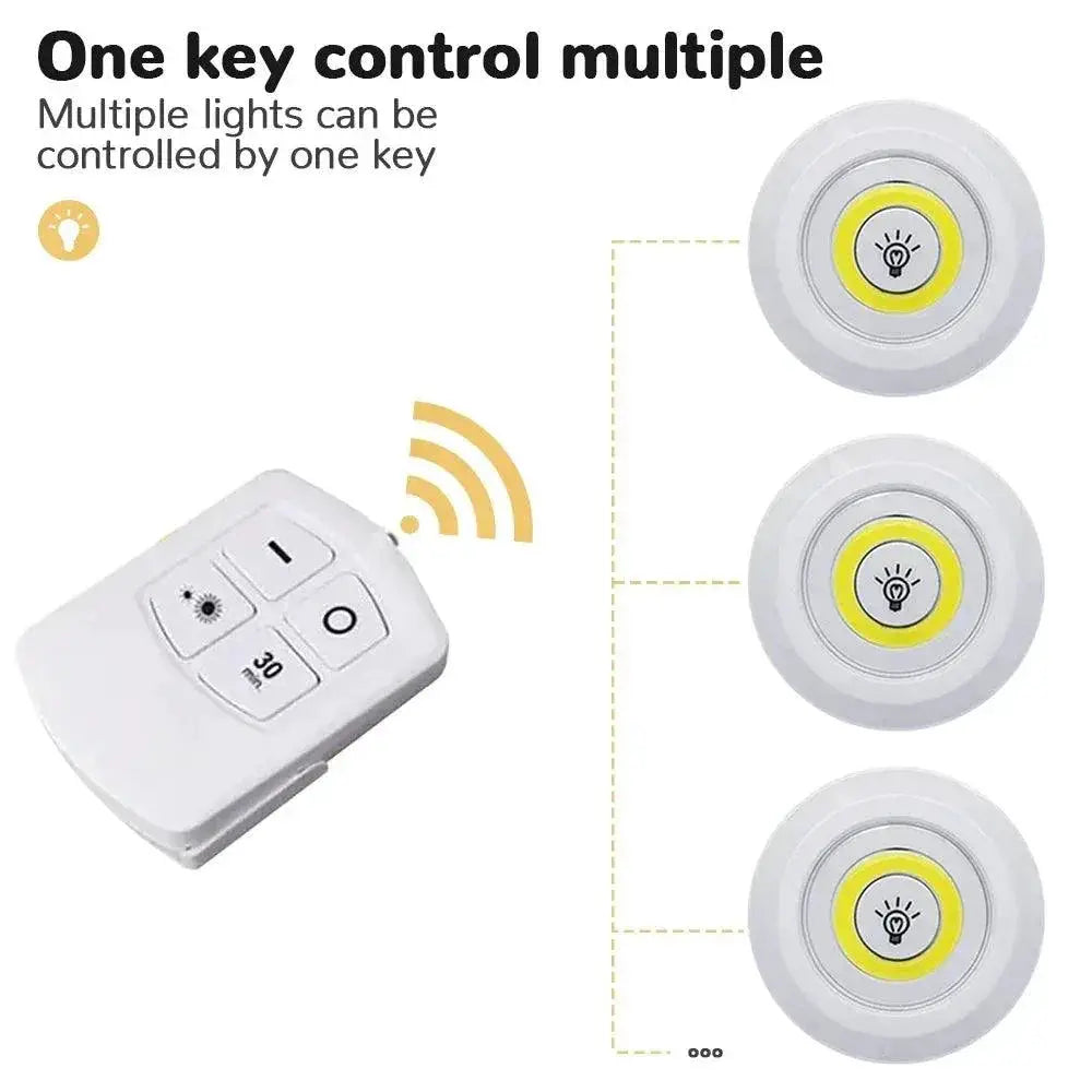Cob LED Remote Control Dimmable Nightlight For Home Use
