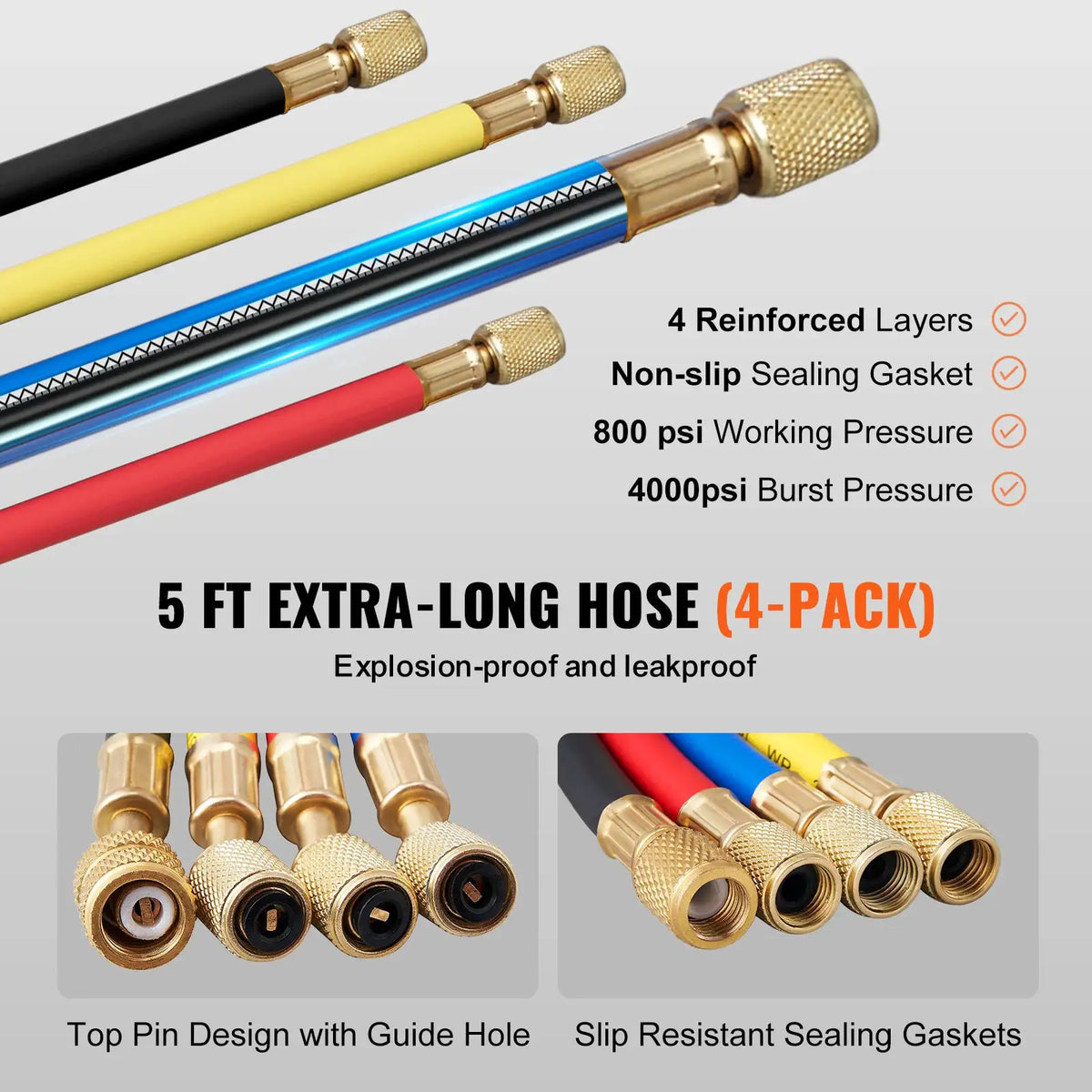 SucceBuy Way AC Manifold Gauge Set — product image 4
