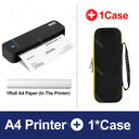 Inkless A4 Bluetooth Printer for Travel