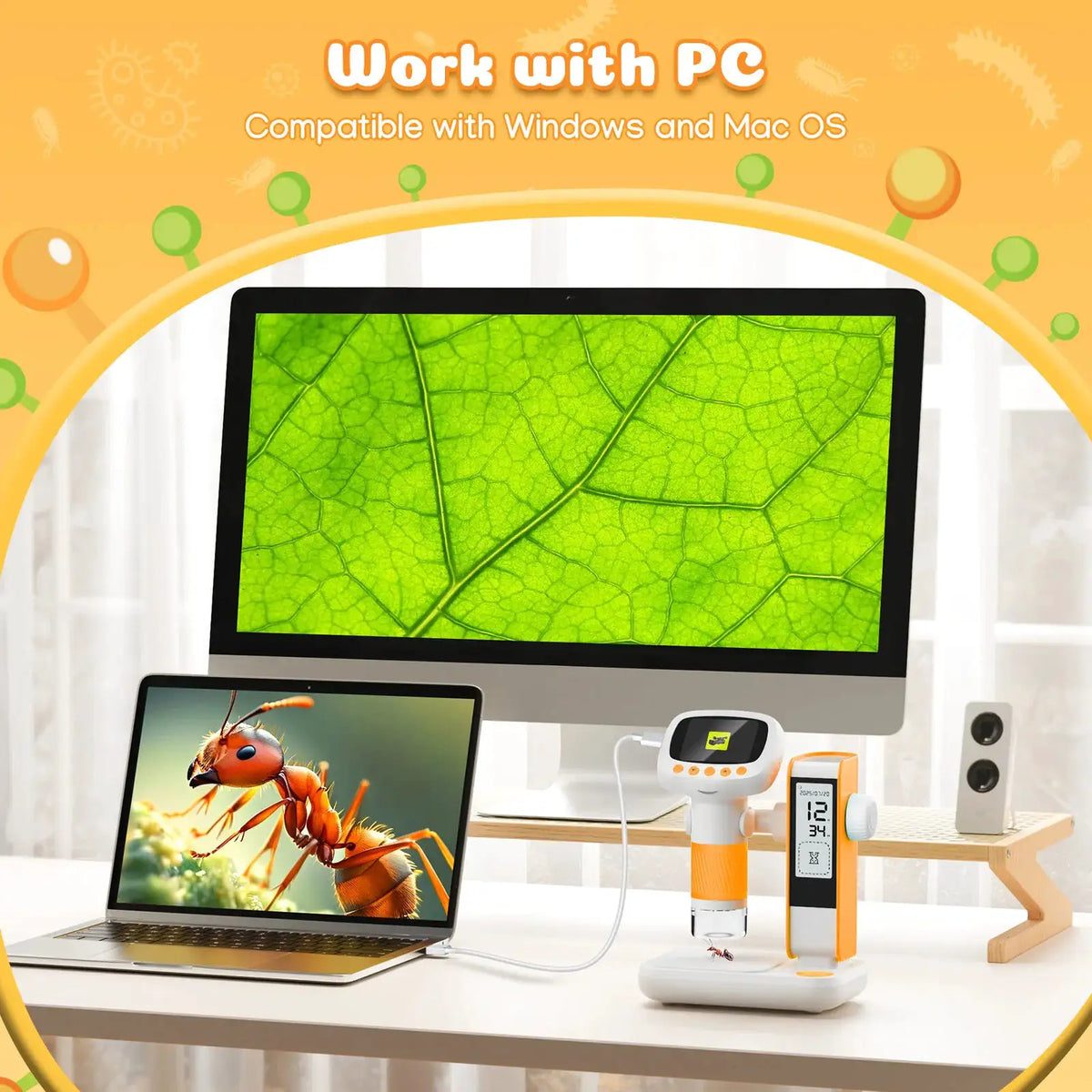 Portable Kids Digital Microscope — product view 4