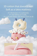AIBEDILA Newborn Baby Head Protector Cartoon Baby Pillows