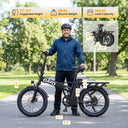 Qlife Fat Tire Foldable Ebike