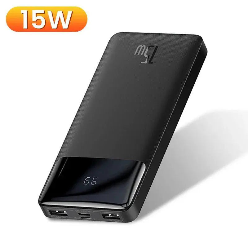 Ultra Compact Fast Charging Power Bank With Dual Outputs